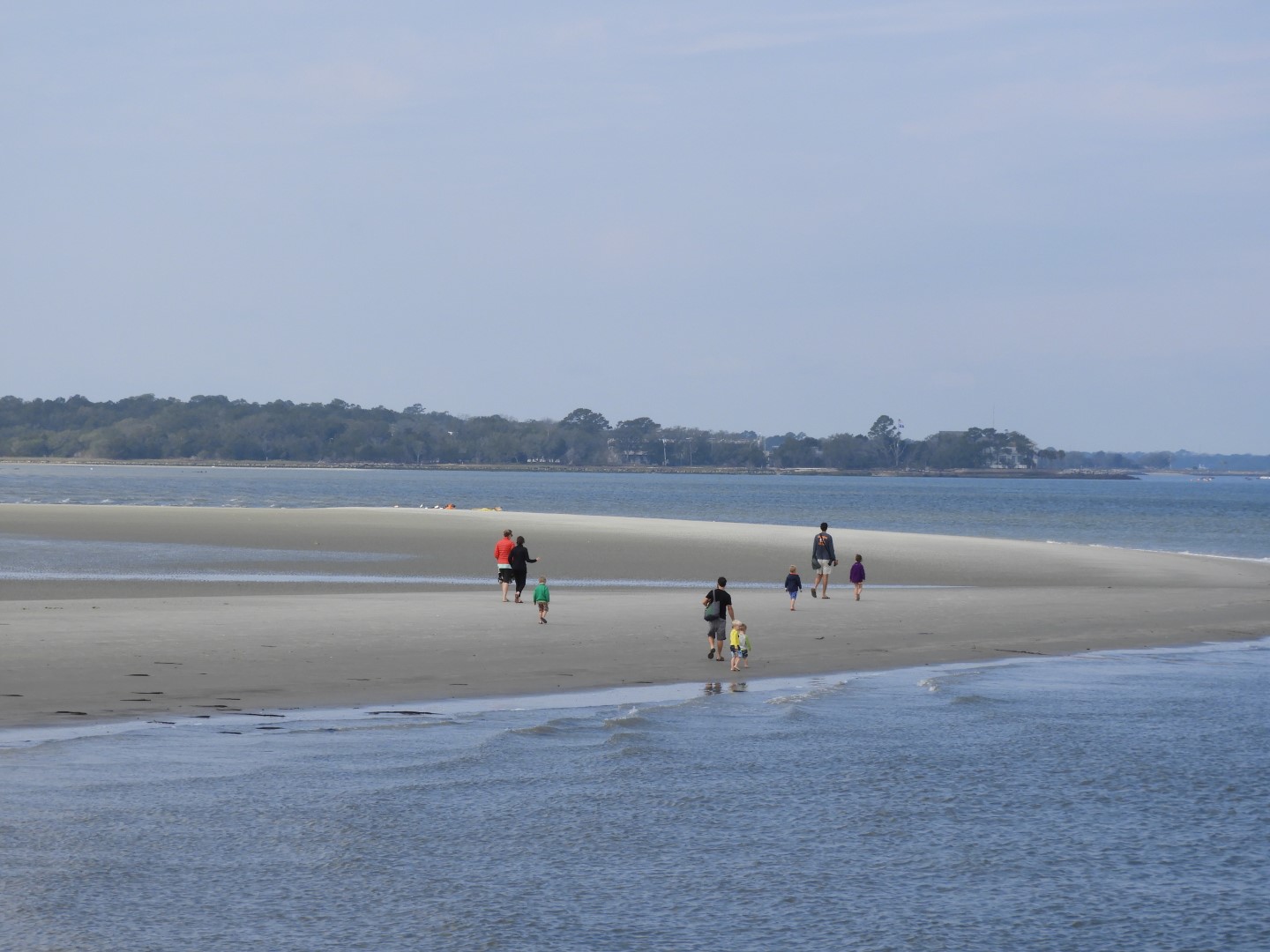 Low-tide sand bars area at Fort Sumter National Historic Site SC 18 of 37 (#6715)