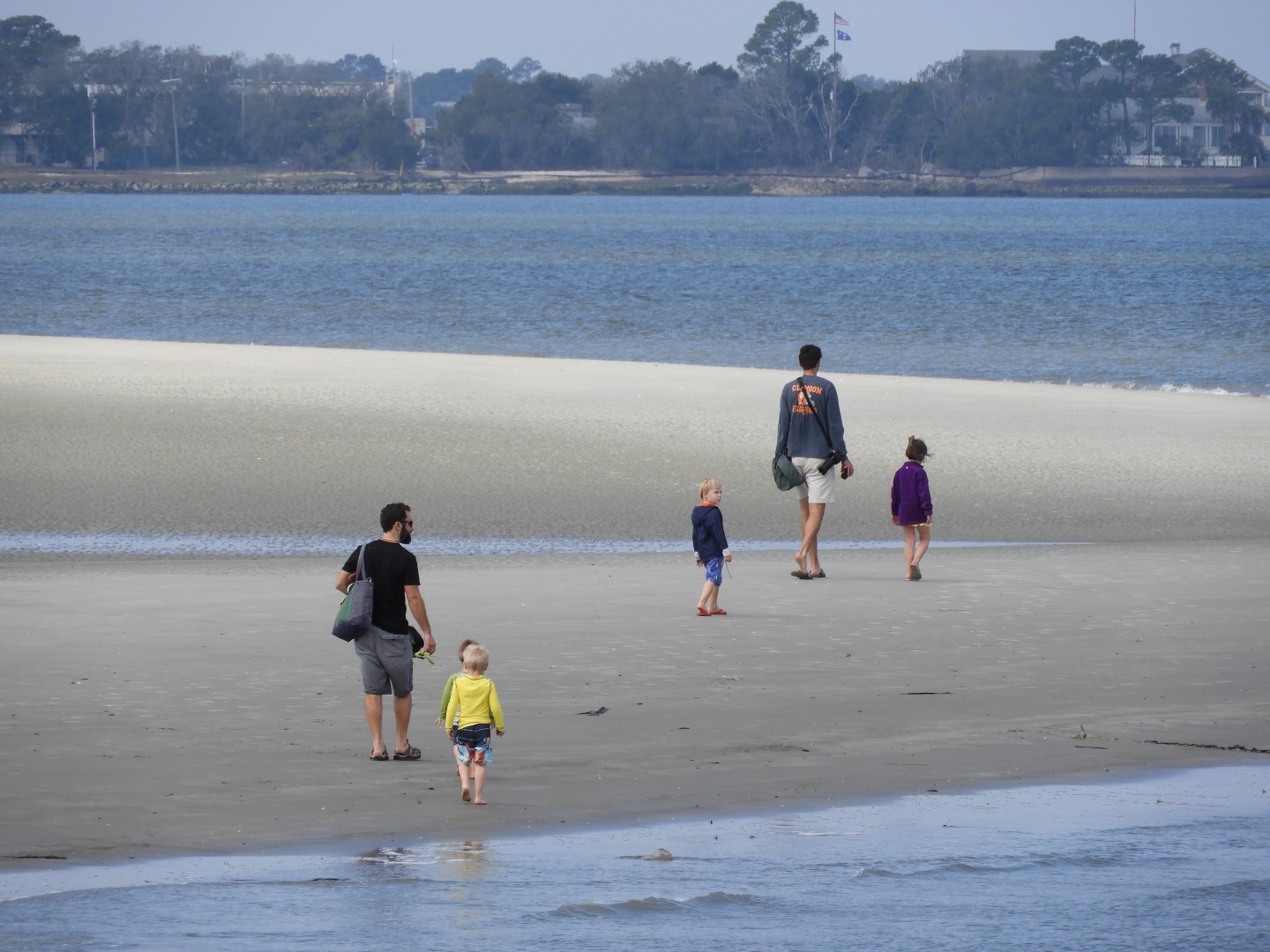 Low-tide sand bars area at Fort Sumter National Historic Site SC 19 of 37 (#6716)