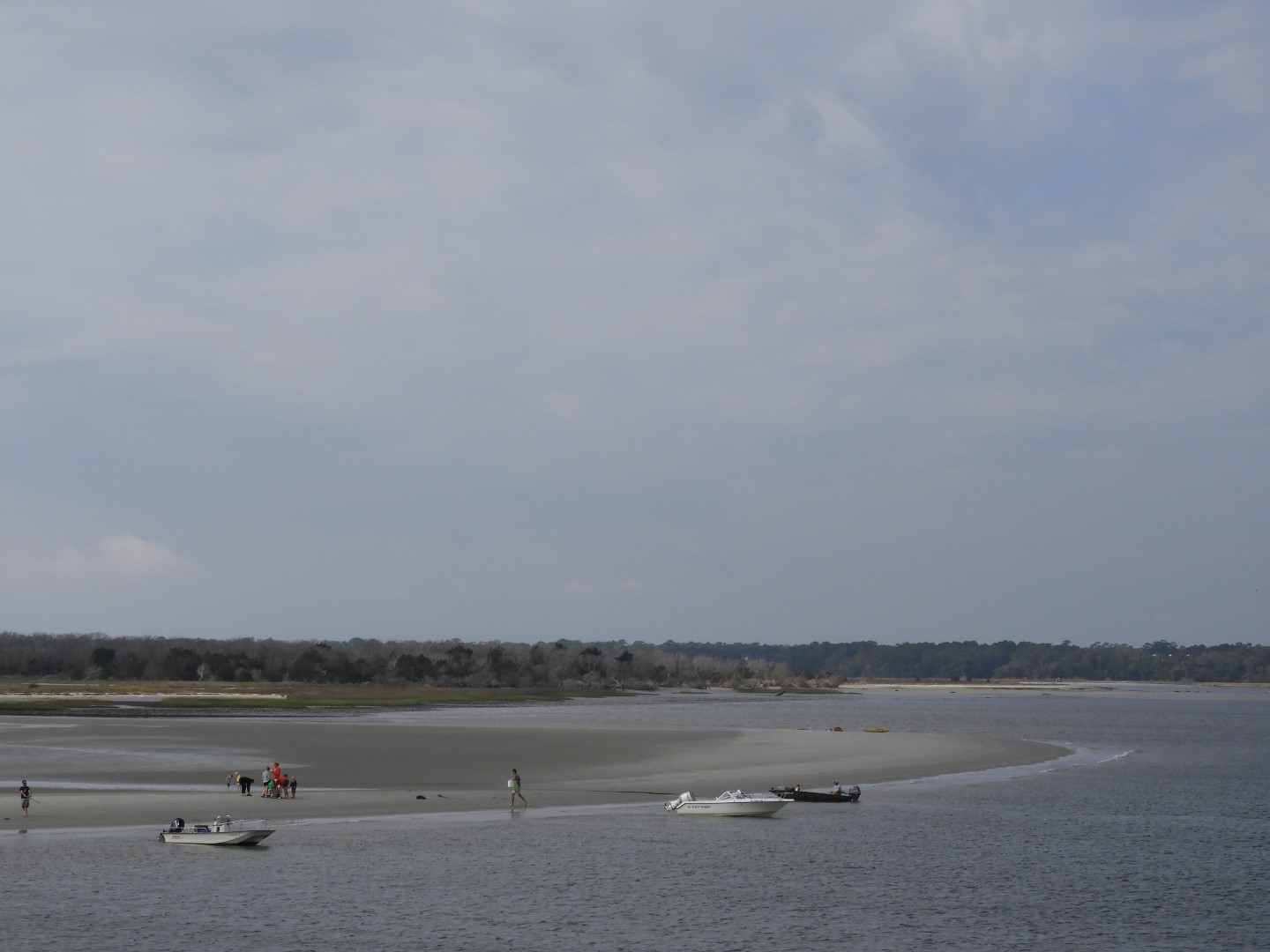 Low-tide sand bars area at Fort Sumter National Historic Site SC 27 of 37 (#6726)