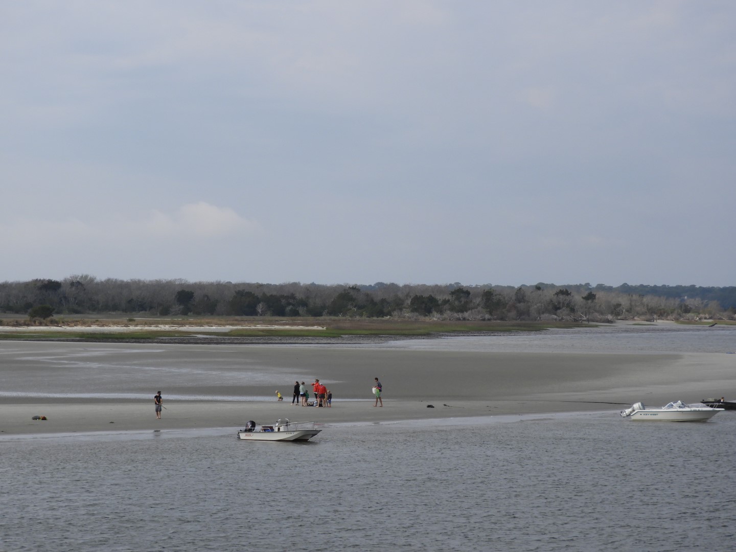 Low-tide sand bars area at Fort Sumter National Historic Site SC 28 of 37 (#6727)