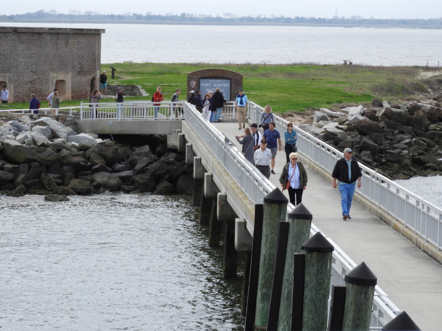 Ferry ride back from Fort Sumter National Historic Site SC 6 of  5 (#6737)