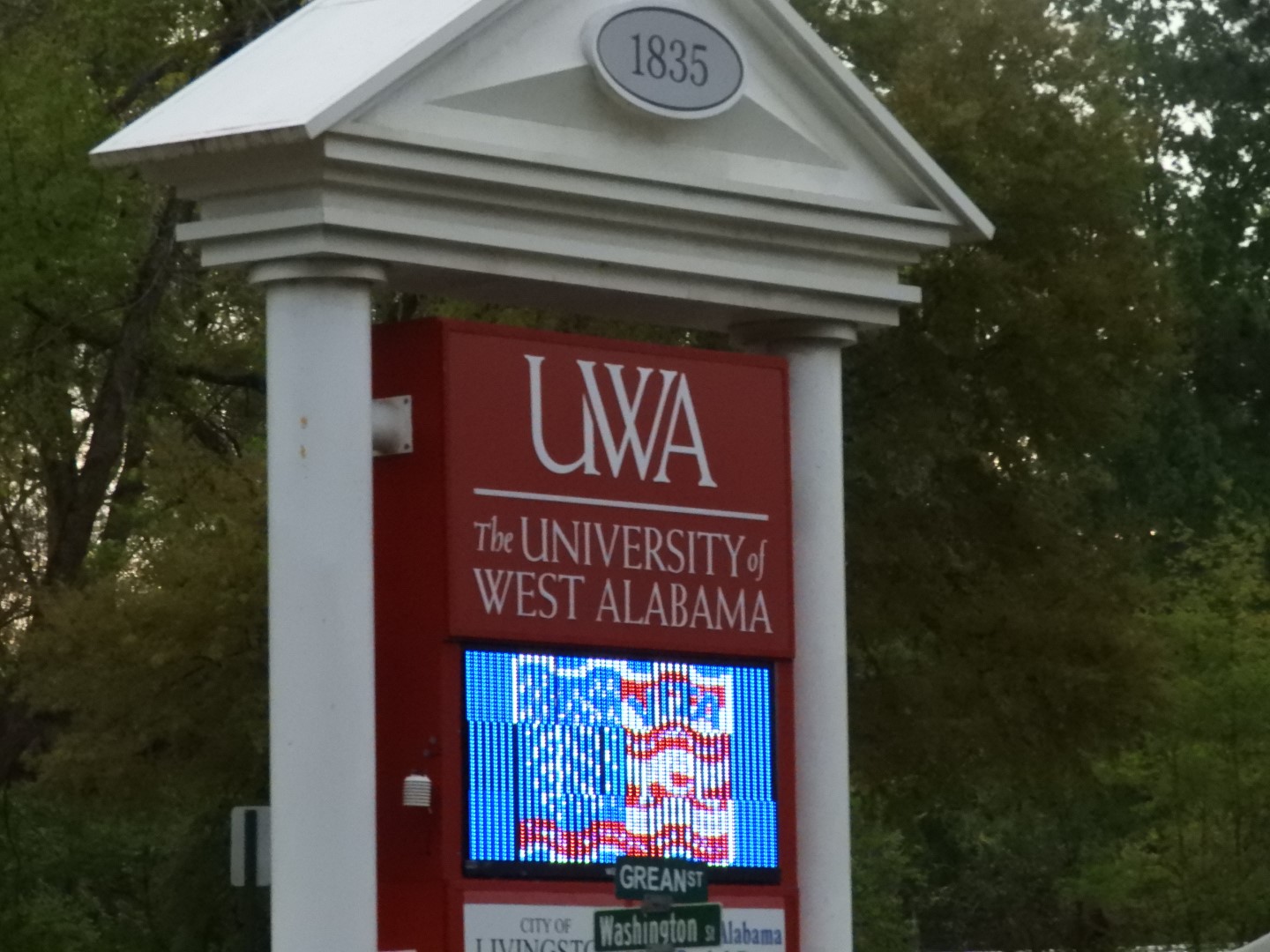 West Alabama University AL 7 of  7 (#6878)