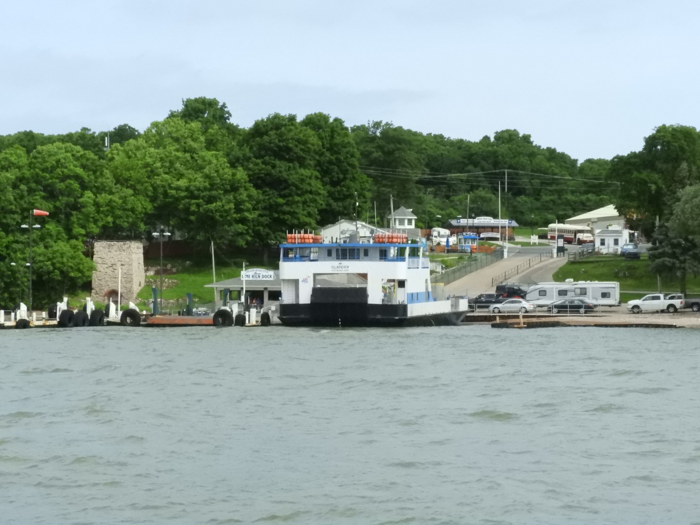 Miller Ferry going to the Island 7 of  7 (#8337)