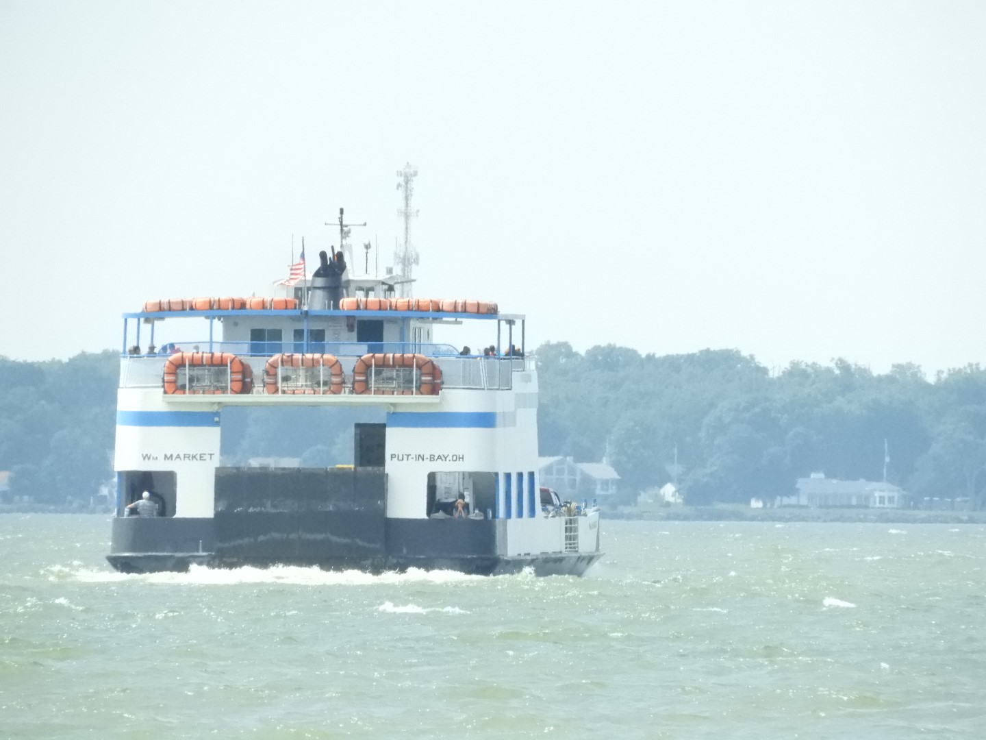 Miller Ferry Ride returning from the Island 4 of 17 (#8407)