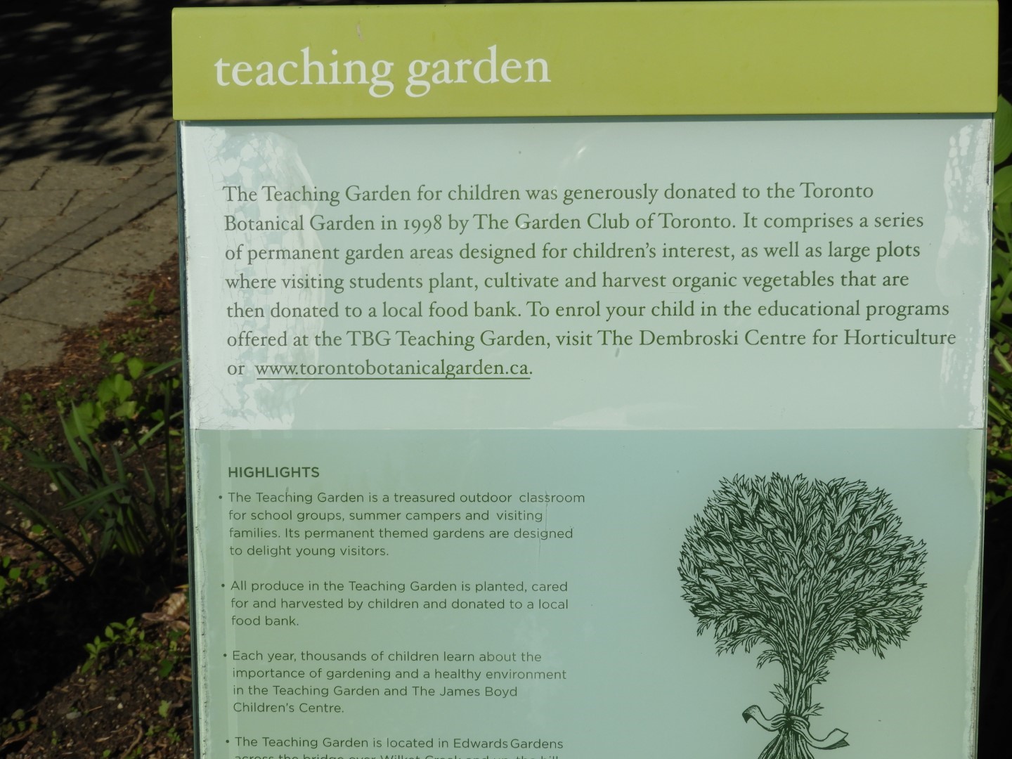 Buildings and Signs at Edwards Garden-Toronto Botanical Garden ON 5 of  9 (#8530)