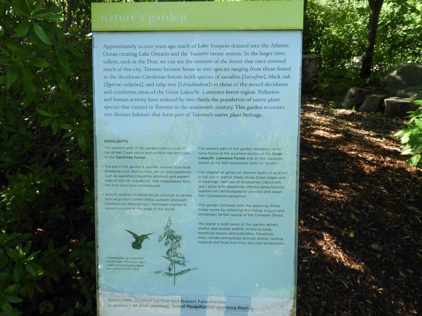 Buildings and Signs at Edwards Garden-Toronto Botanical Garden ON 6 of  9 (#8557)