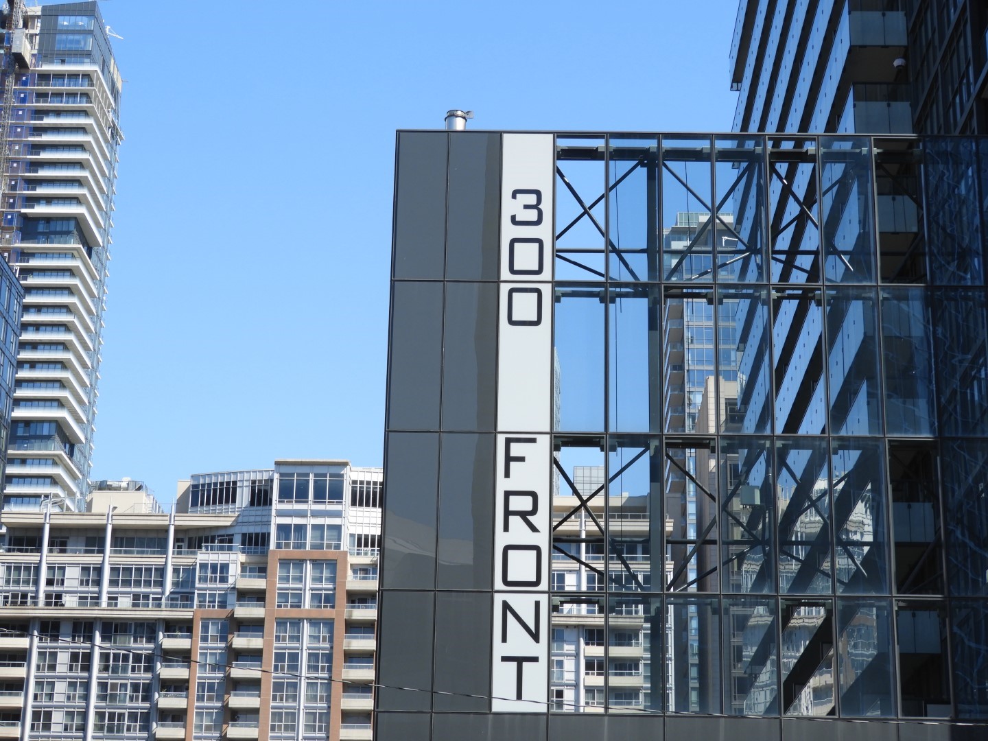 CN Tower around the CN Tower in downtown Toronto ON 4 of 14 (#8564)