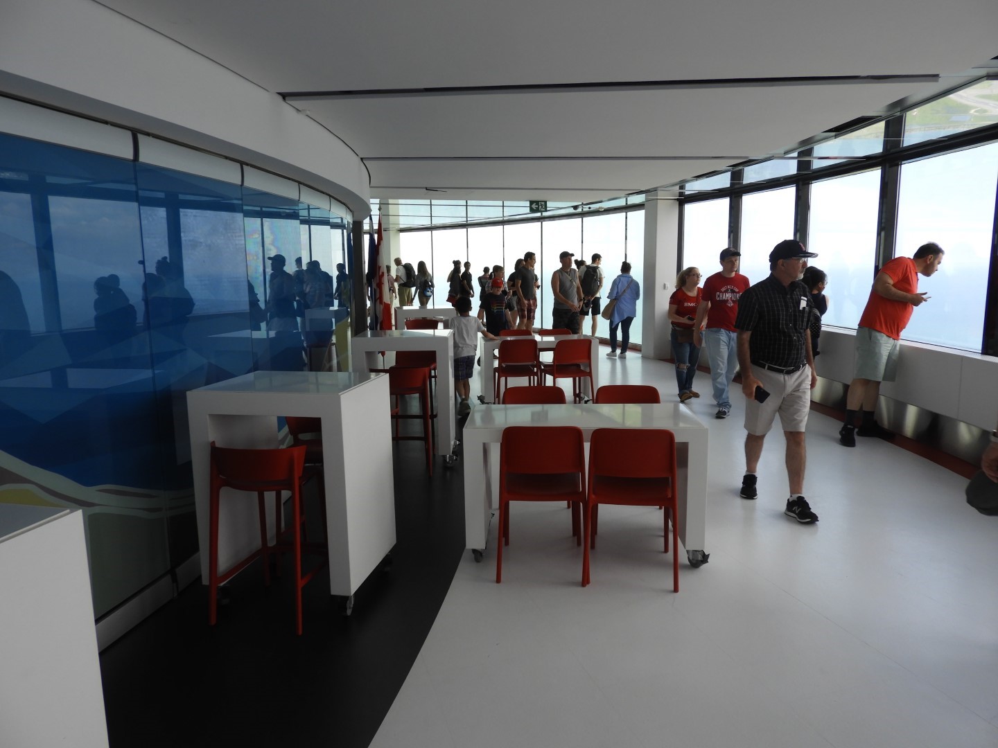 Views from the Skypad level of the CN Tower in downtown Toronto ON 10 of 31 (#8580)