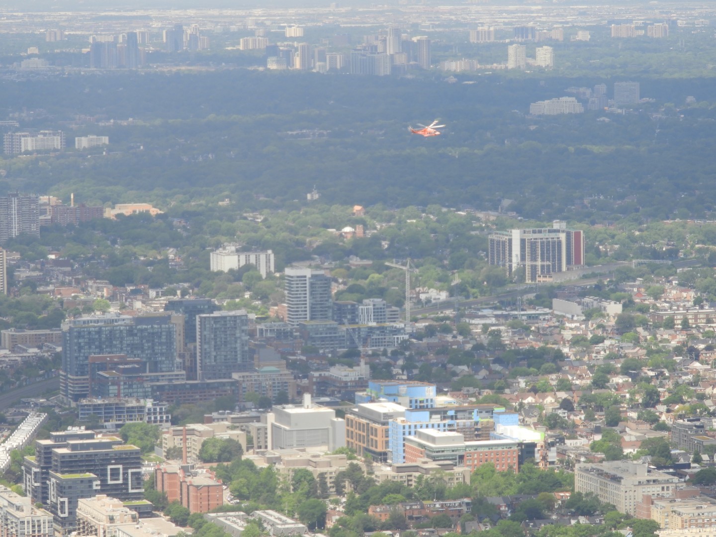 Views from the Skypad level of the CN Tower in downtown Toronto ON 25 of 31 (#8595)