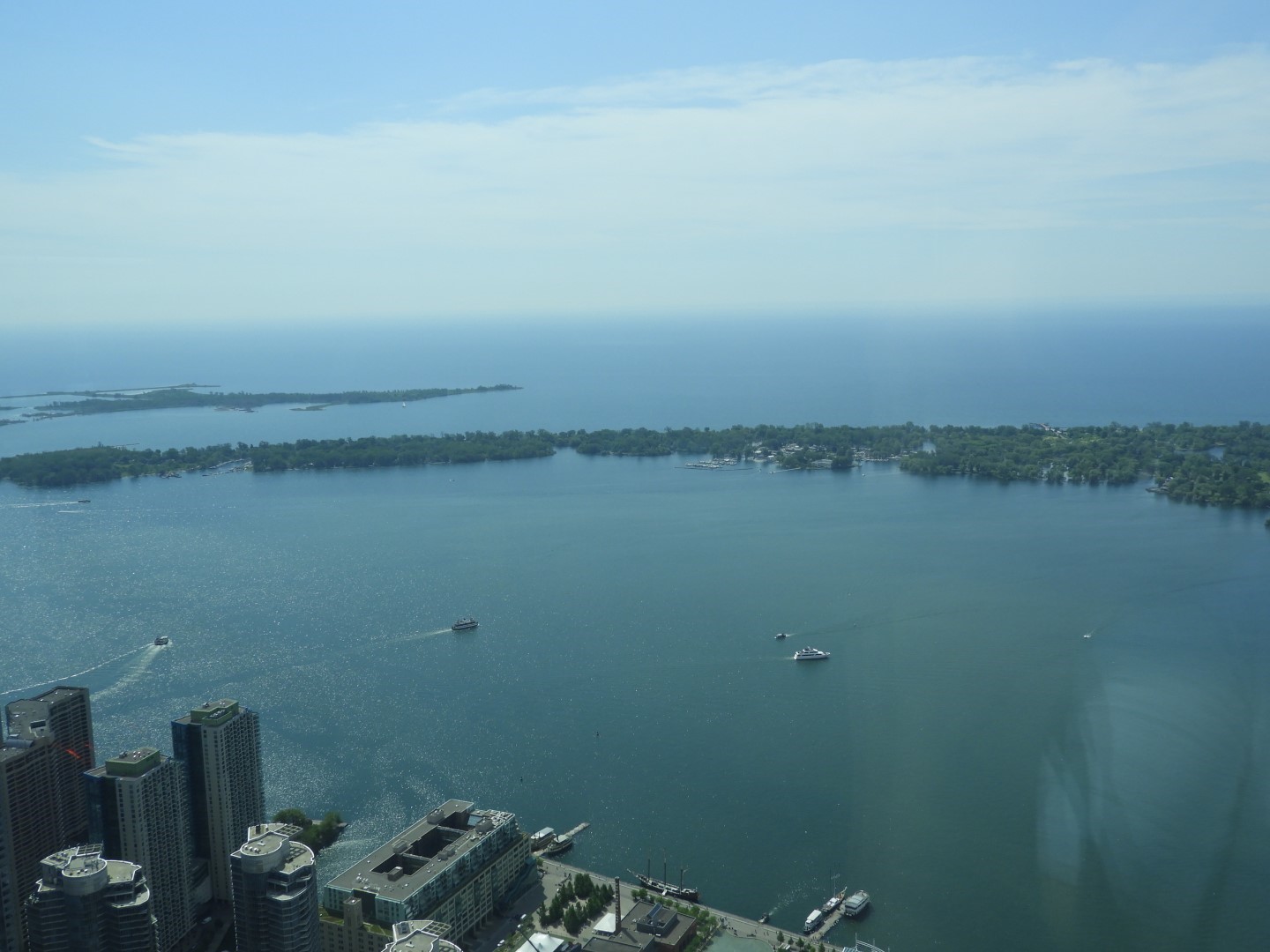 Views from the Skypad level of the CN Tower in downtown Toronto ON 27 of 31 (#8597)