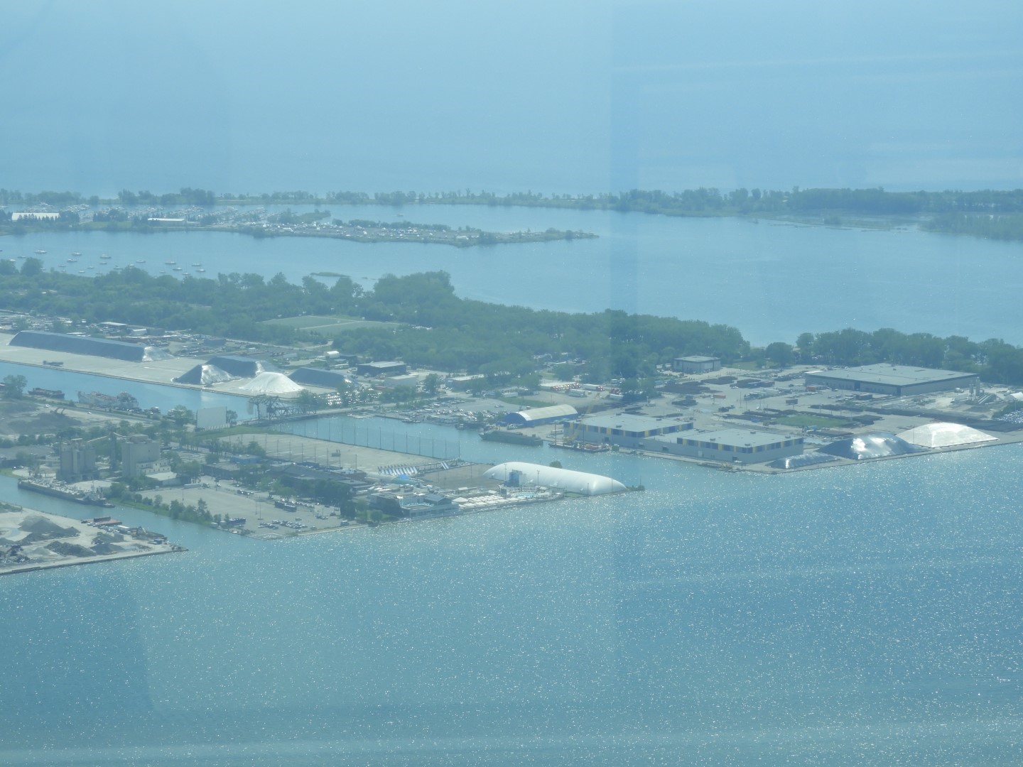 Views from the main level of the CN Tower in downtown Toronto ON 6 of 14 (#8605)