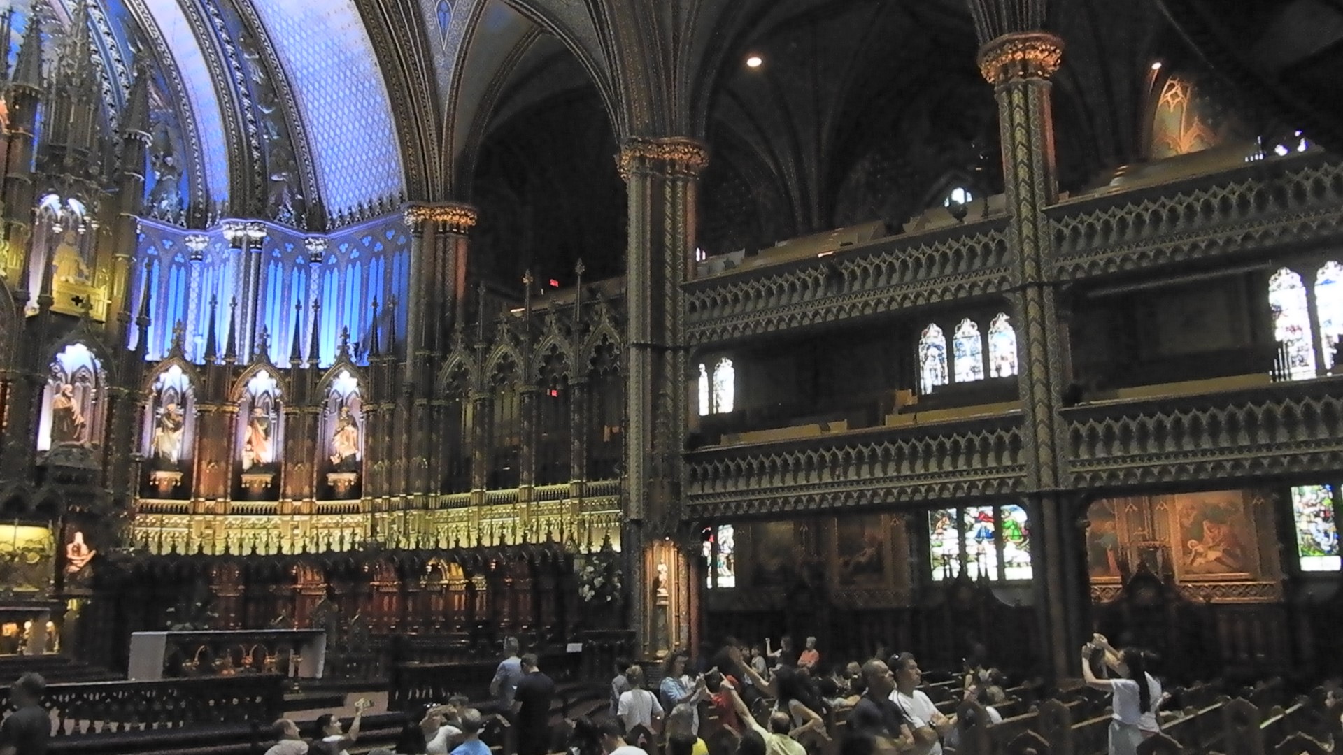Inside Notre Dame Basilica in Montreal QC 5 of 15 (#8745)
