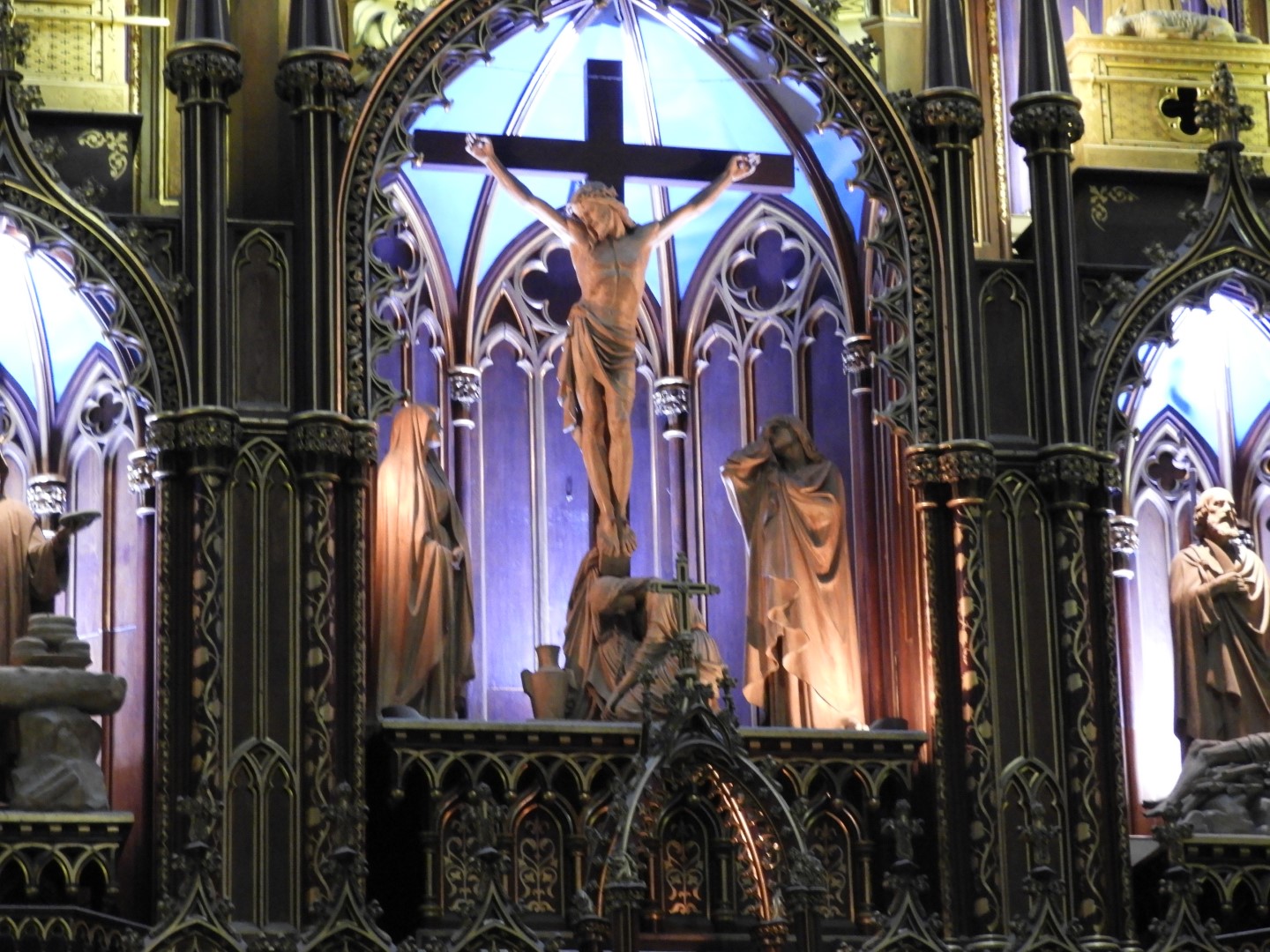 Inside Notre Dame Basilica in Montreal QC 7 of 15 (#8748)