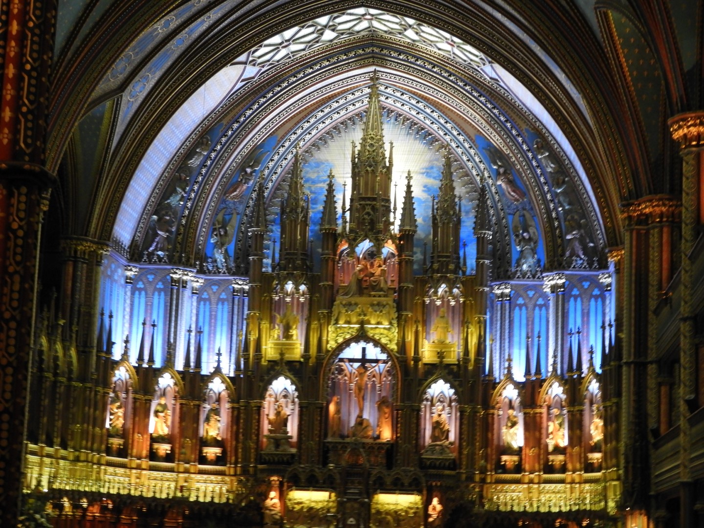 Inside Notre Dame Basilica in Montreal QC 15 of 15 (#8756)