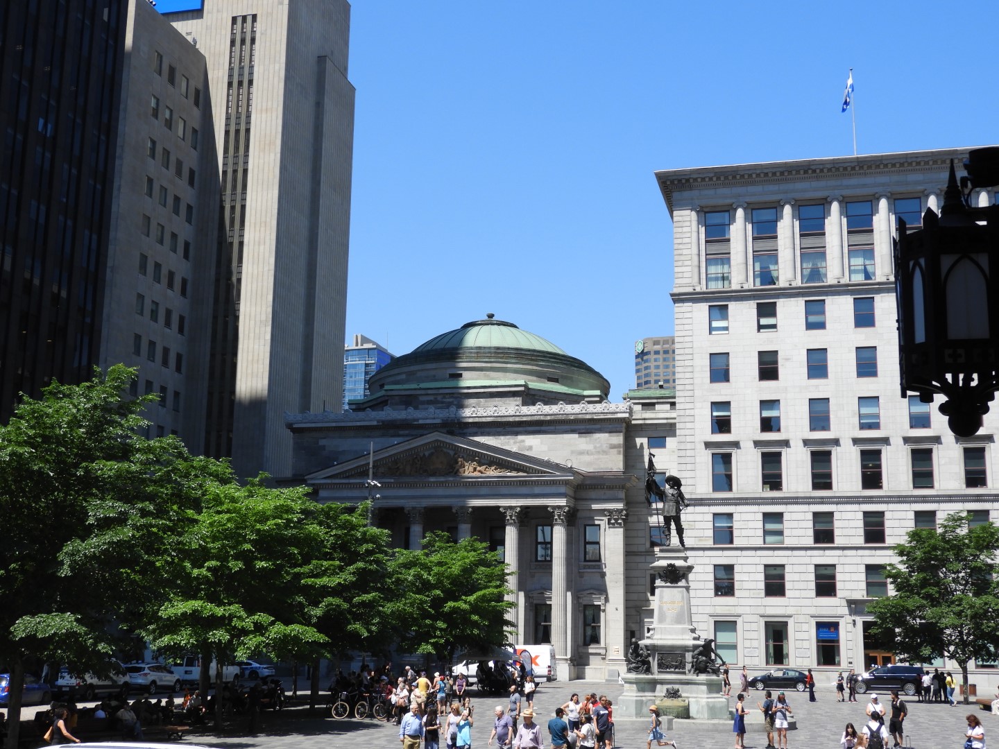 Buildings nearby to Notre Dame Basilica in Montreal QC 2 of  3 (#8757)