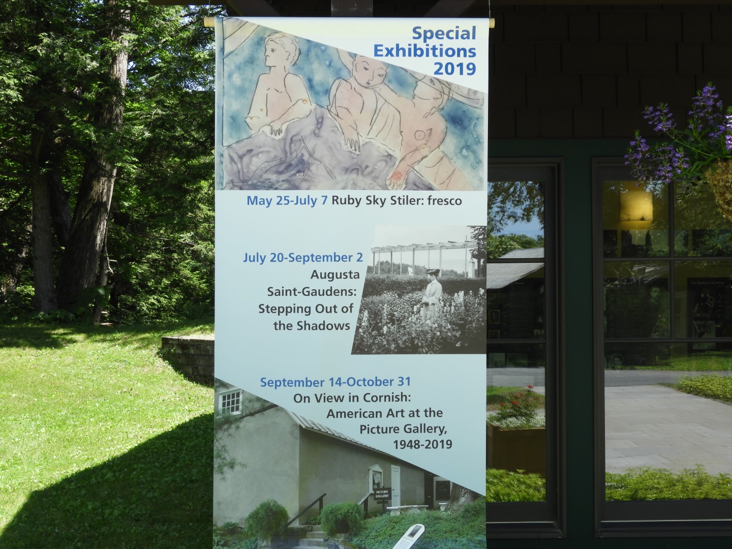 Art work on display at Saint Gaudens National Historic Site NH 2 of 12 (#8873)