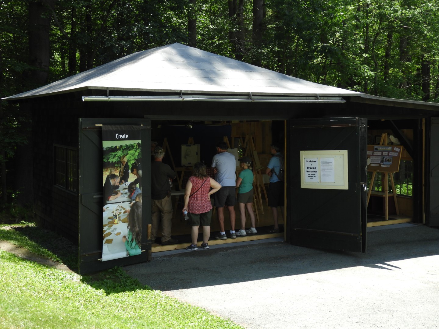 Art work on display at Saint Gaudens National Historic Site NH 3 of 12 (#8874)