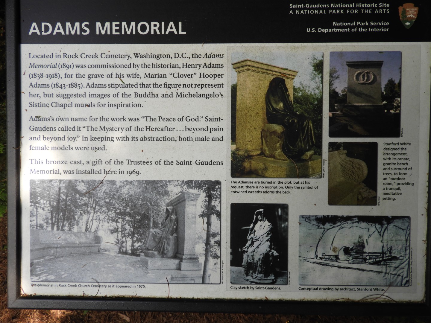 Art work on display at Saint Gaudens National Historic Site NH 9 of 12 (#8881)