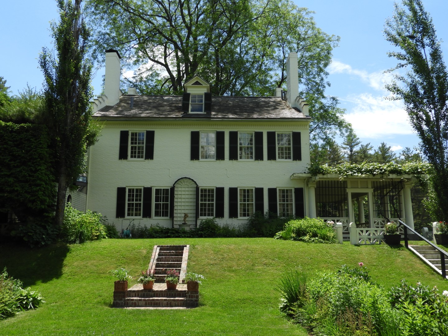 Signs and the house at Saint Gaudens National Historic Site NH 5 of  8 (#8883)
