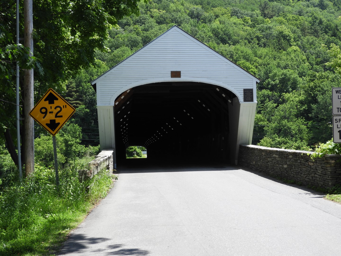Covered bridge leading to Saint Gaudens National Historic Site NH 8 of  8 (#8890)