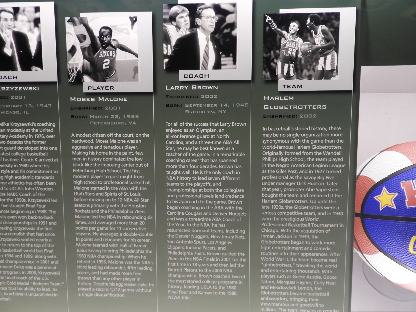 Basketball Hall of Fame MA 20 of 39 (#9096)