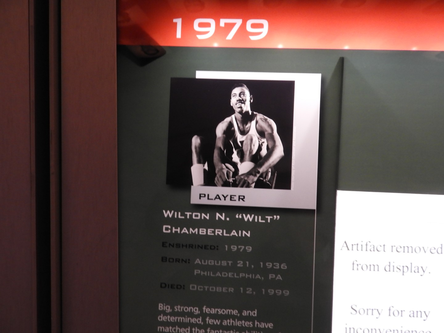 Basketball Hall of Fame MA 23 of 39 (#9099)