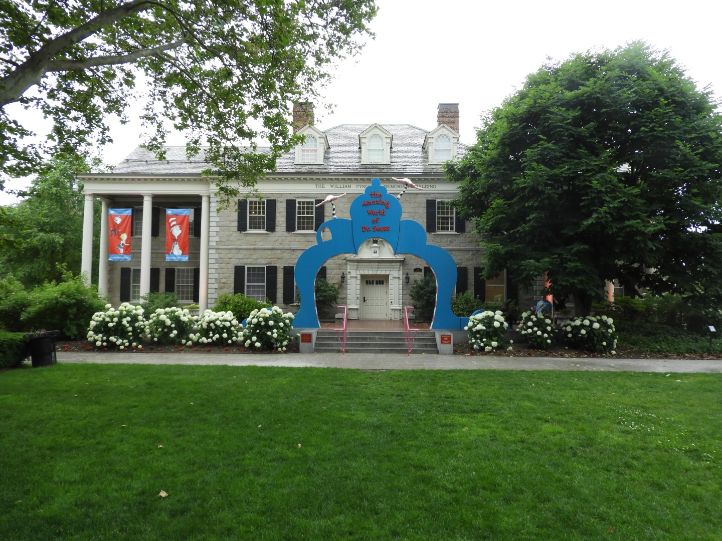 Outside front of Dr. Seuss Museum in Springfield MA  4 of 111 (#9116)