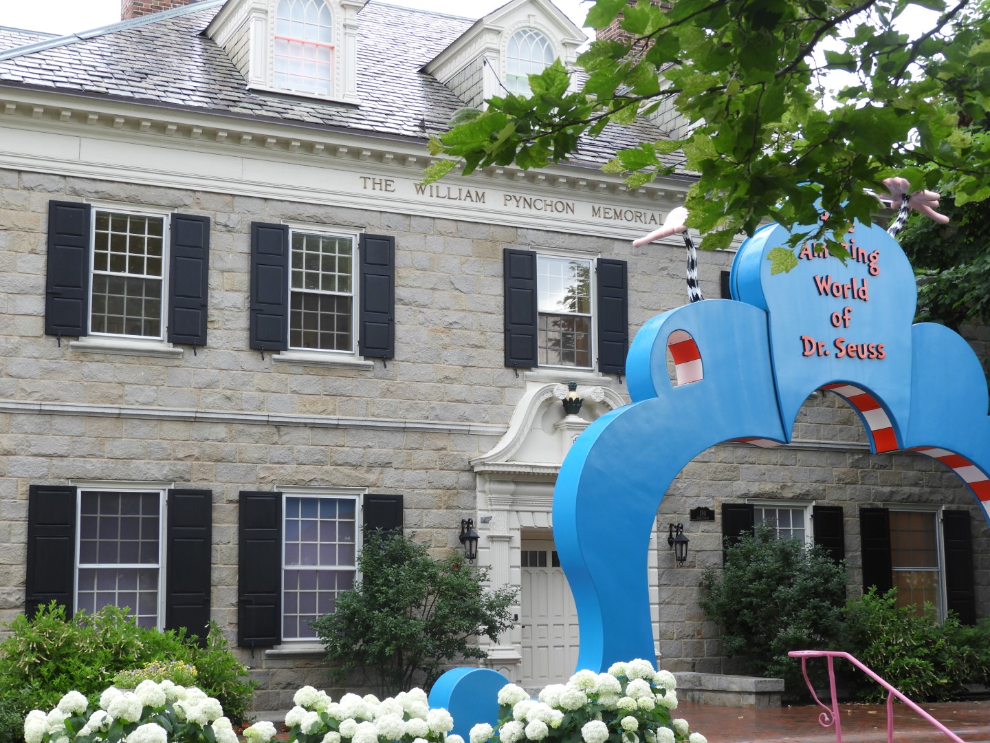 Outside front of Dr. Seuss Museum in Springfield MA  7 of 111 (#9119)