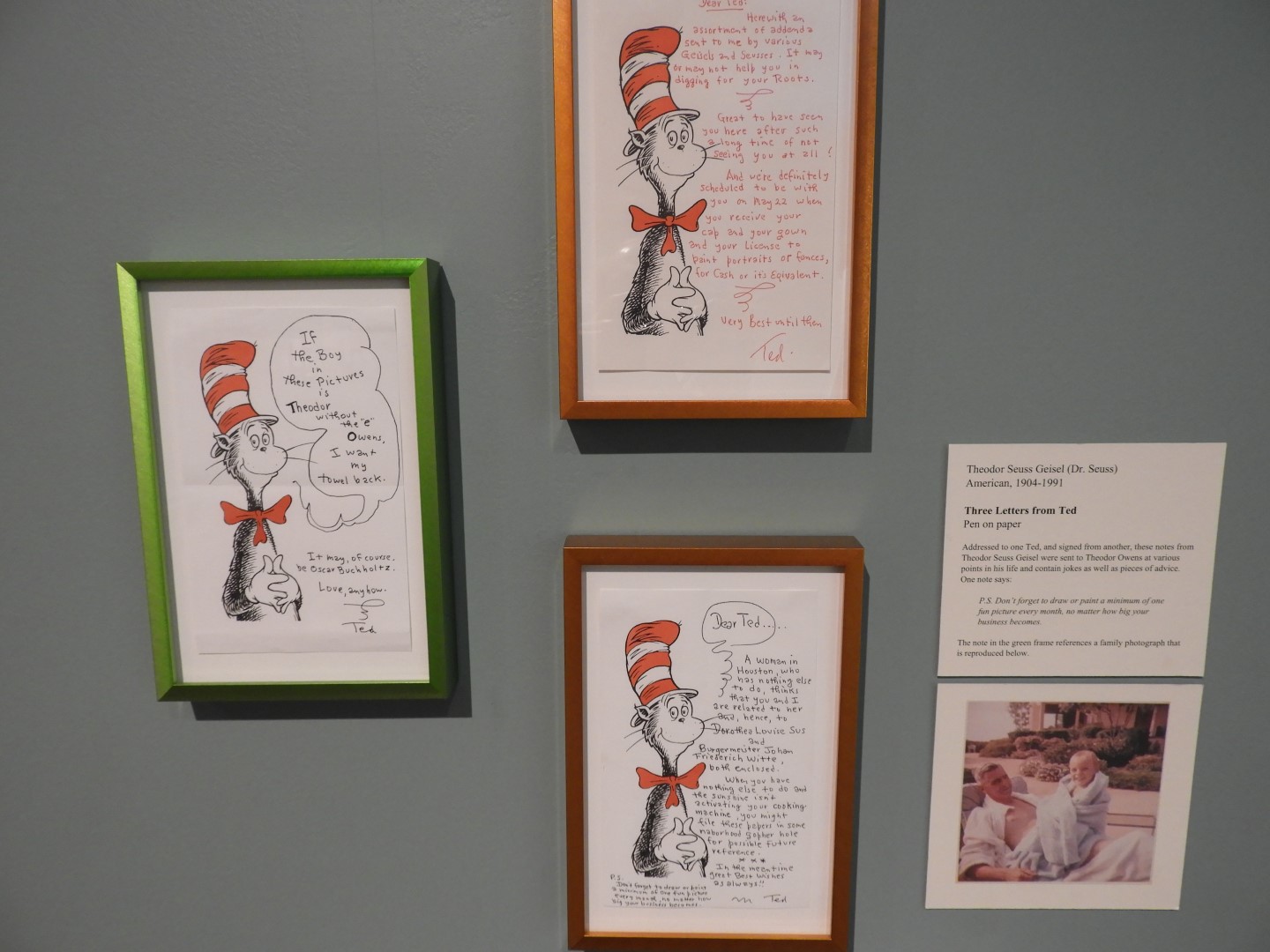 About Ted himself at Dr. Seuss Museum in Springfield MA 97 of 111 (#9184)