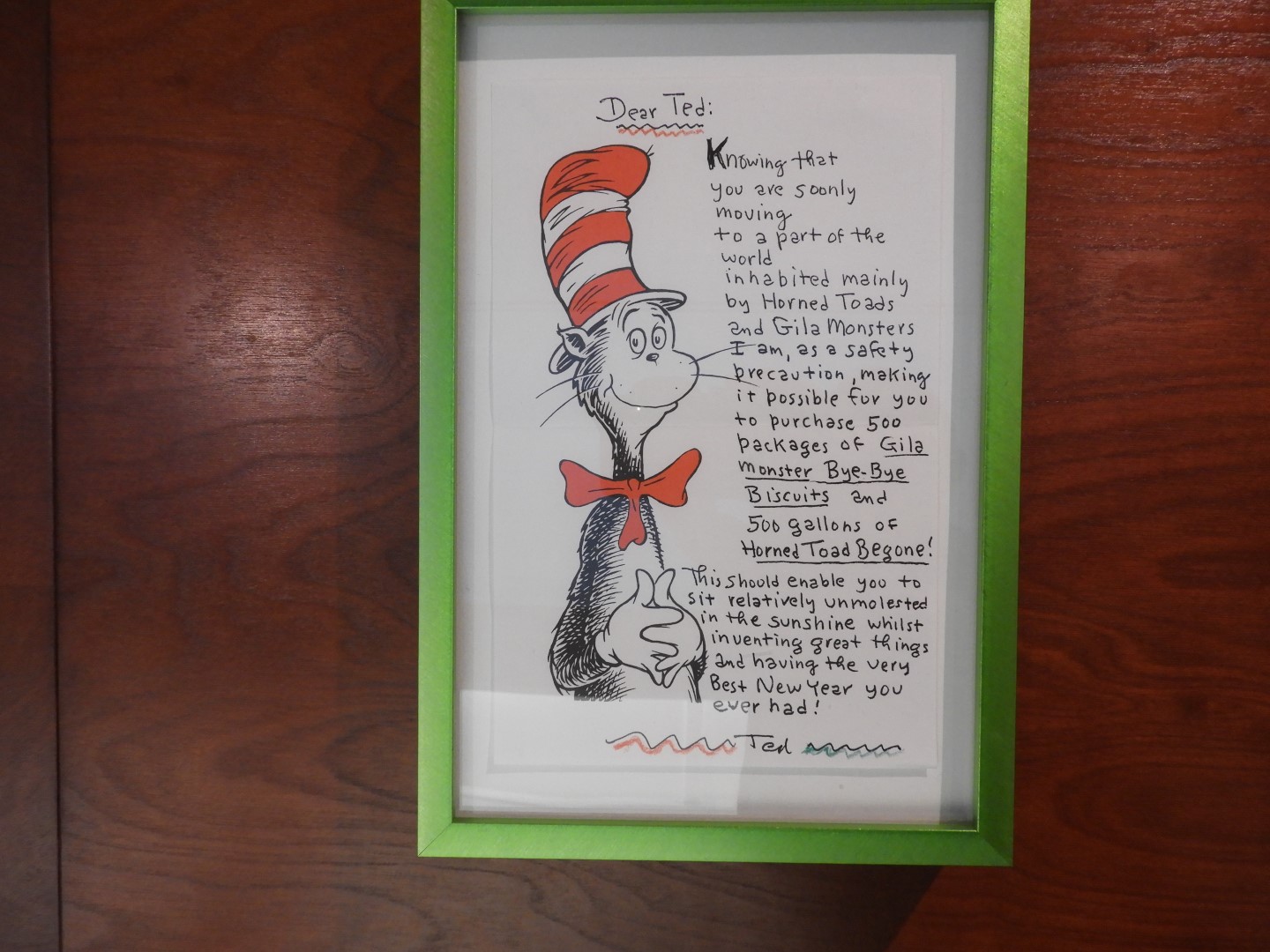 About Ted himself at Dr. Seuss Museum in Springfield MA 108 of 111 (#9195)