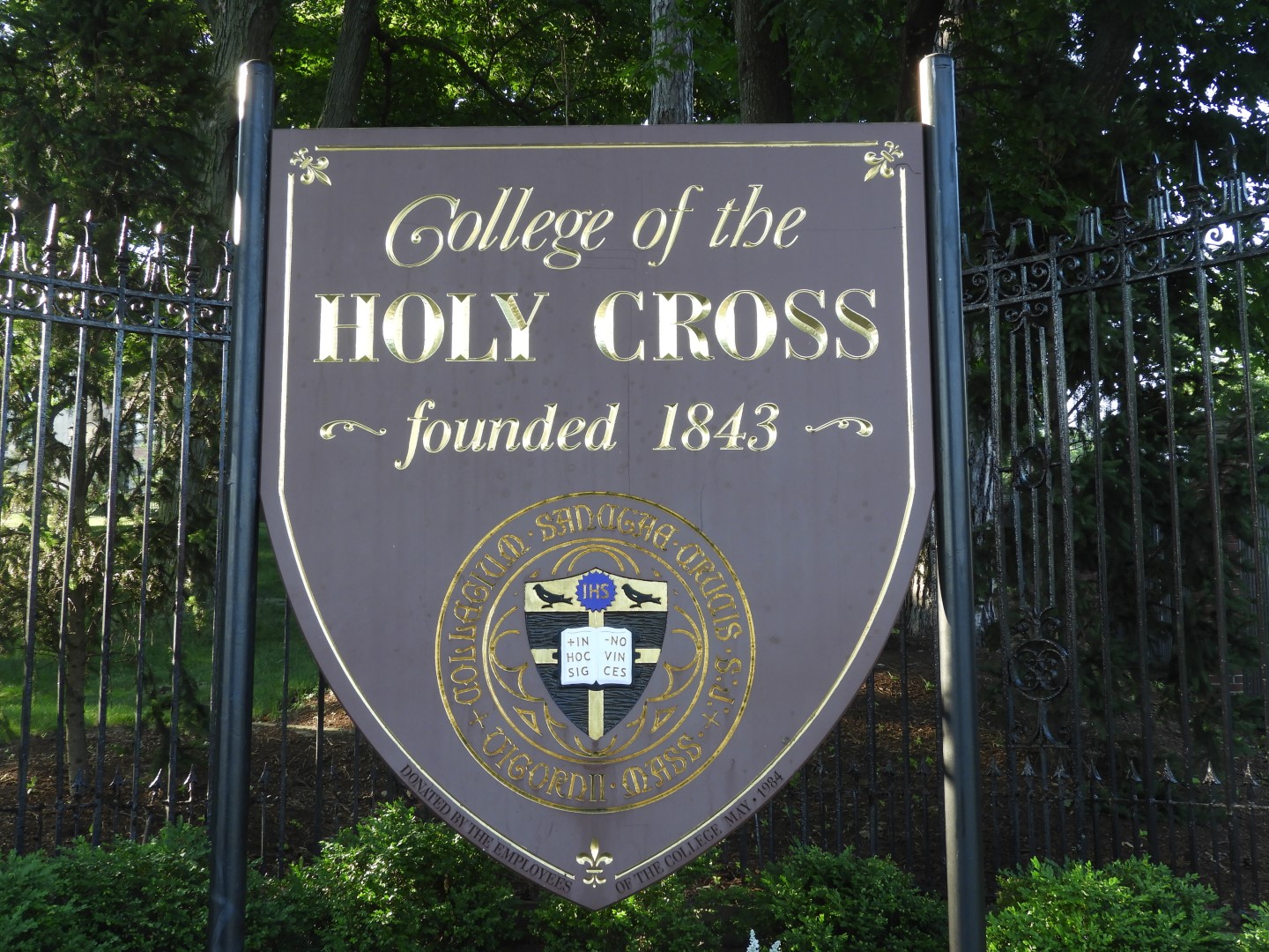 College of the Holy Cross MA 1 of  5 (#9397)