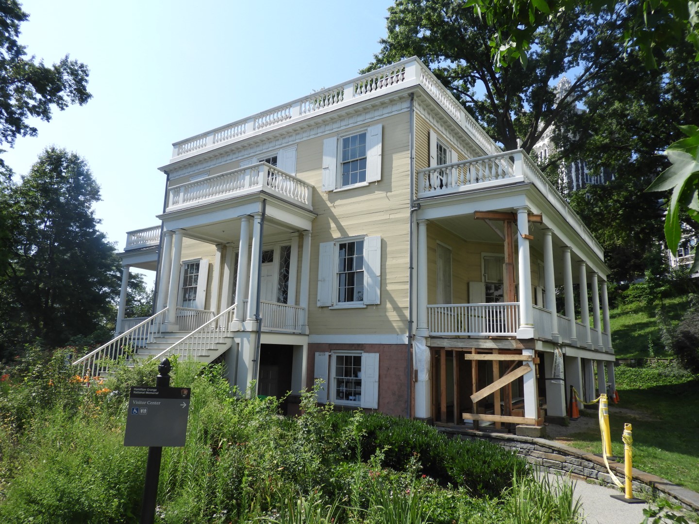 Exterior of the Hamilton-Grange National Historic Home in New York City NY 5 of  6 (#9830)