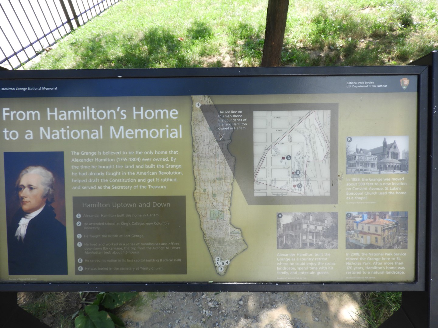 Exterior of the Hamilton-Grange National Historic Home in New York City NY 2 of  6 (#9835)