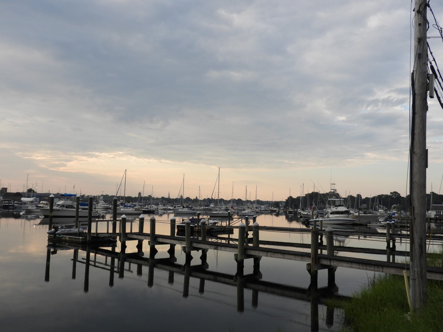 Boats in harbor near Roger Williams National Monument in Providence RI 4 of  6 (#9947)