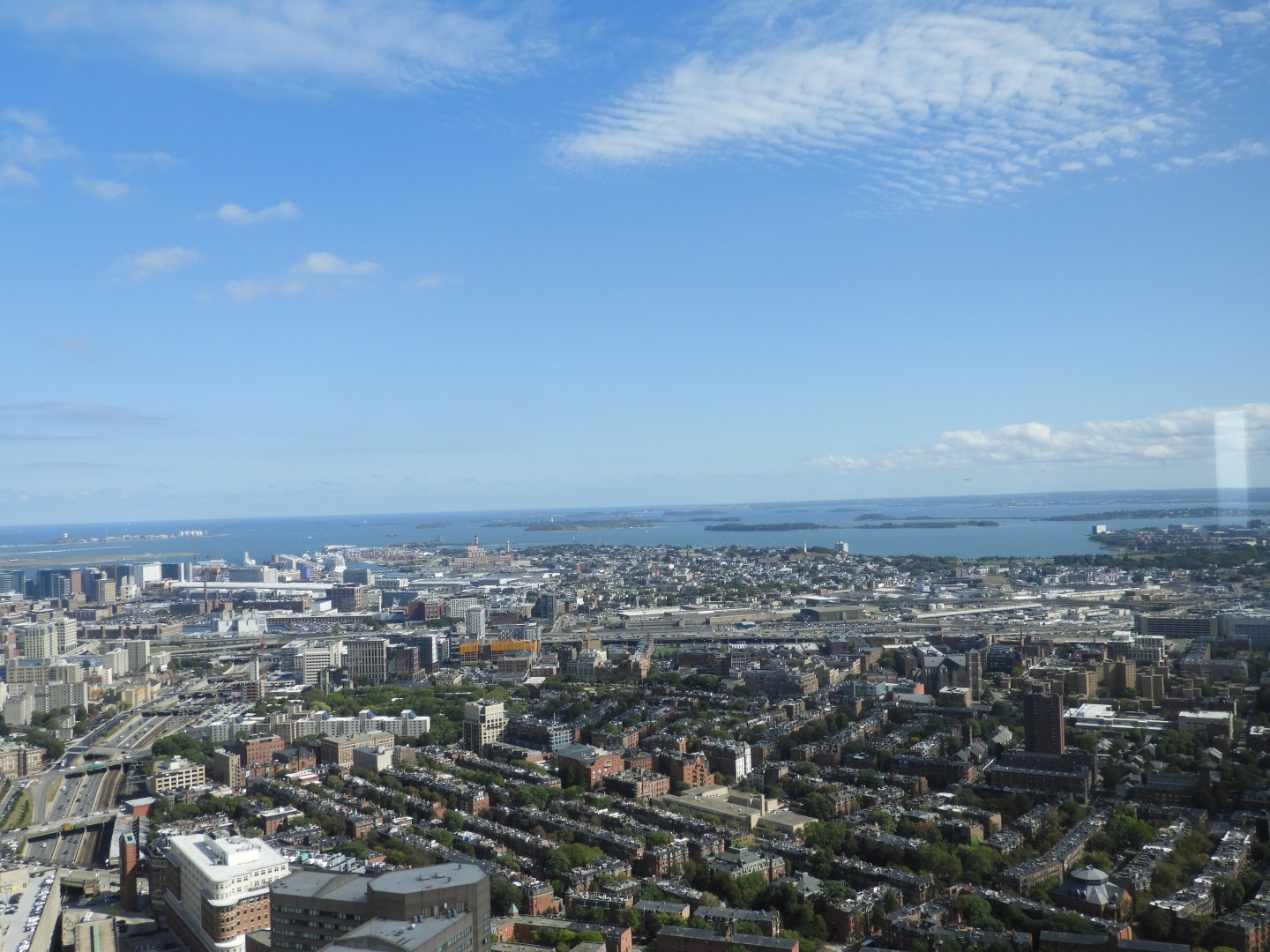 Boston from 50th floor of Prudential Bldg  1 of 23 (#0012)