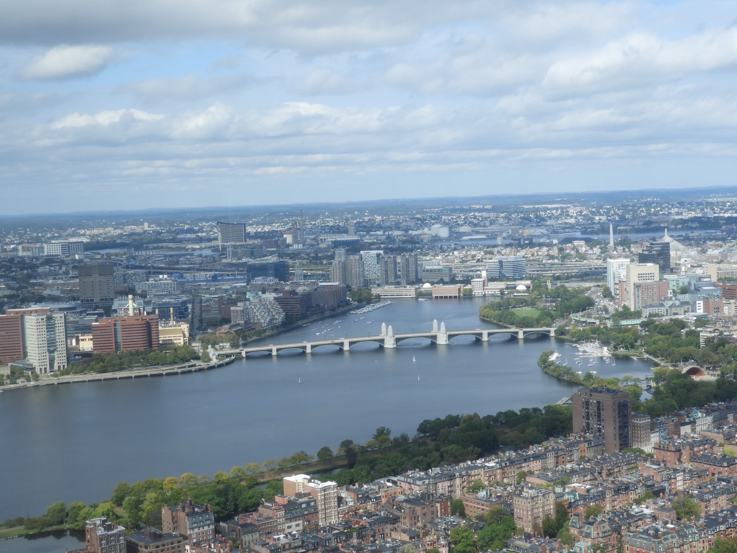 Boston from 50th floor of Prudential Bldg  2 of 23 (#0013)