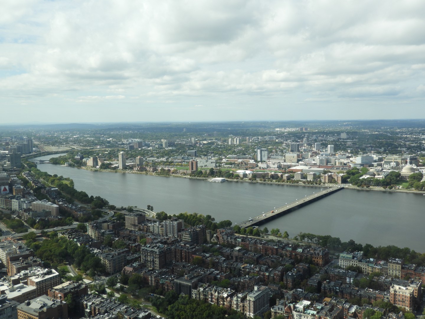 Boston from 50th floor of Prudential Bldg  4 of 23 (#0017)