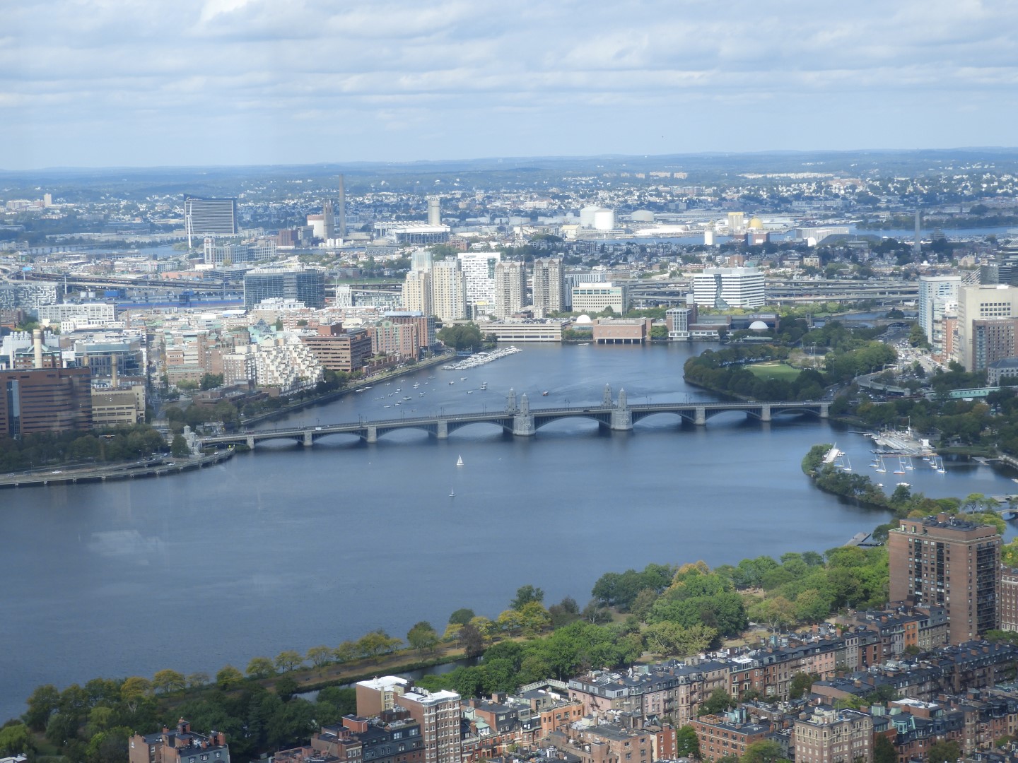 Boston from 50th floor of Prudential Bldg  6 of 23 (#0019)