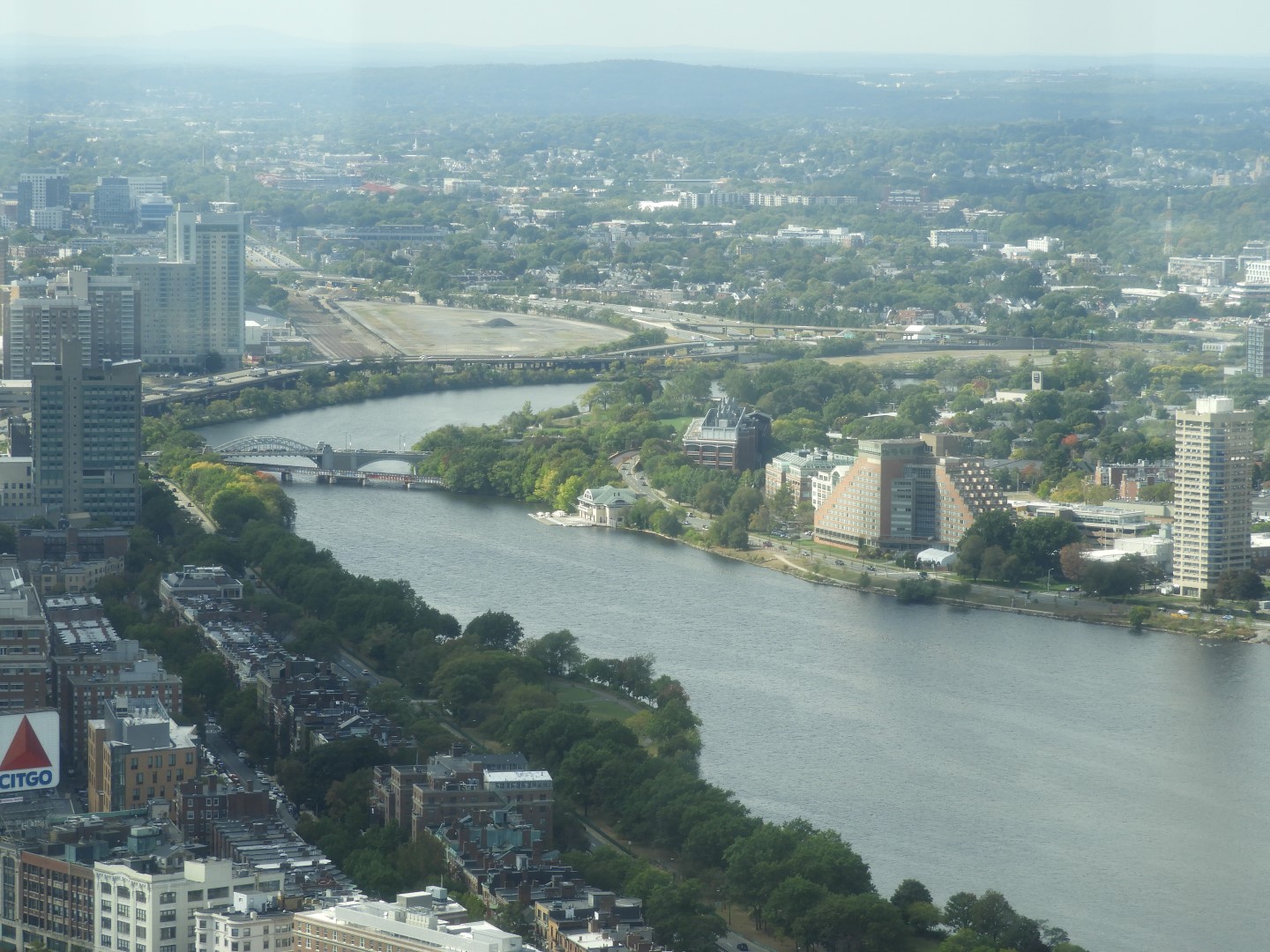 Boston from 50th floor of Prudential Bldg  8 of 23 (#0021)