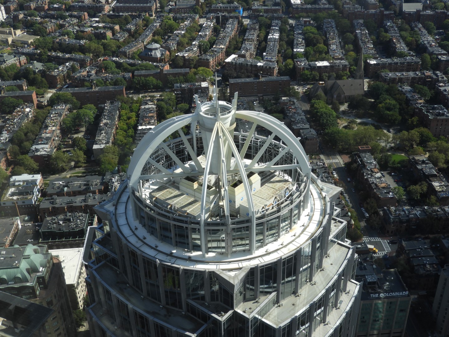 Boston from 50th floor of Prudential Bldg 16 of 23 (#0029)