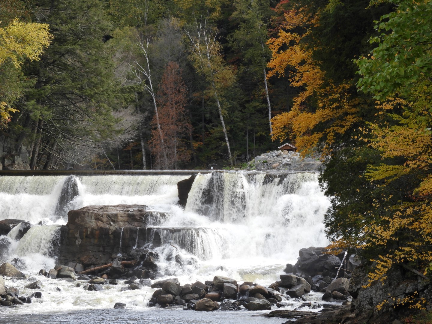 Canyon Sainte Anne northeast of Quebec City CN 16 of 57 (#0282)