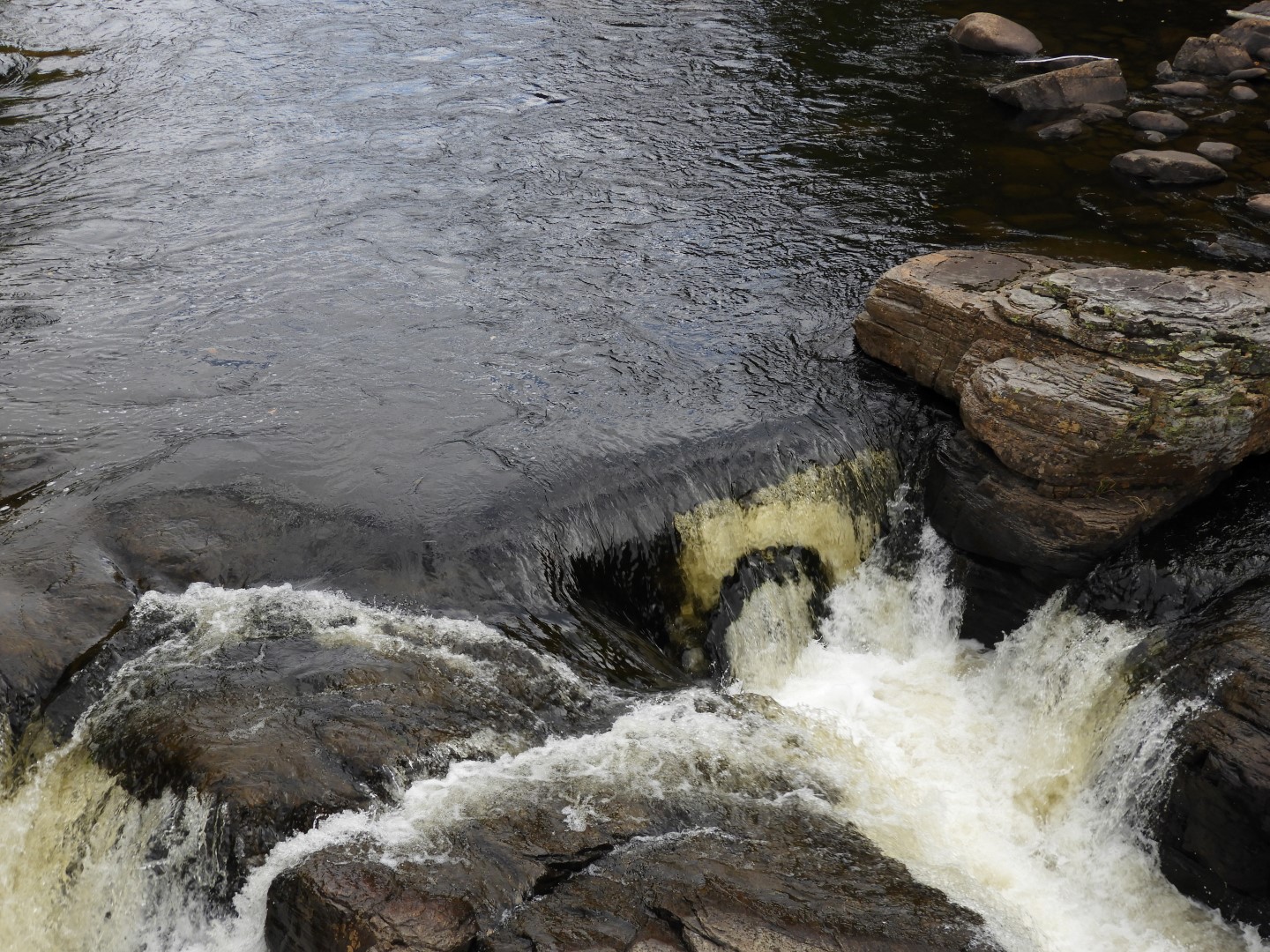 Canyon Sainte Anne northeast of Quebec City CN 22 of 57 (#0288)