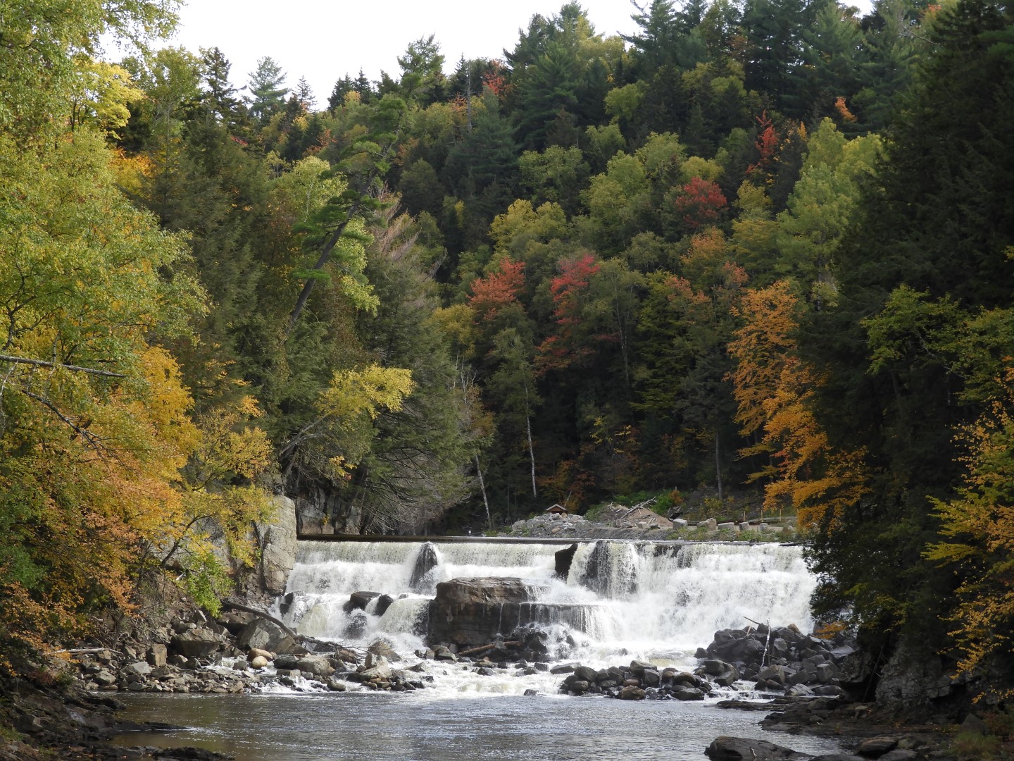 Canyon Sainte Anne northeast of Quebec City CN 23 of 57 (#0289)