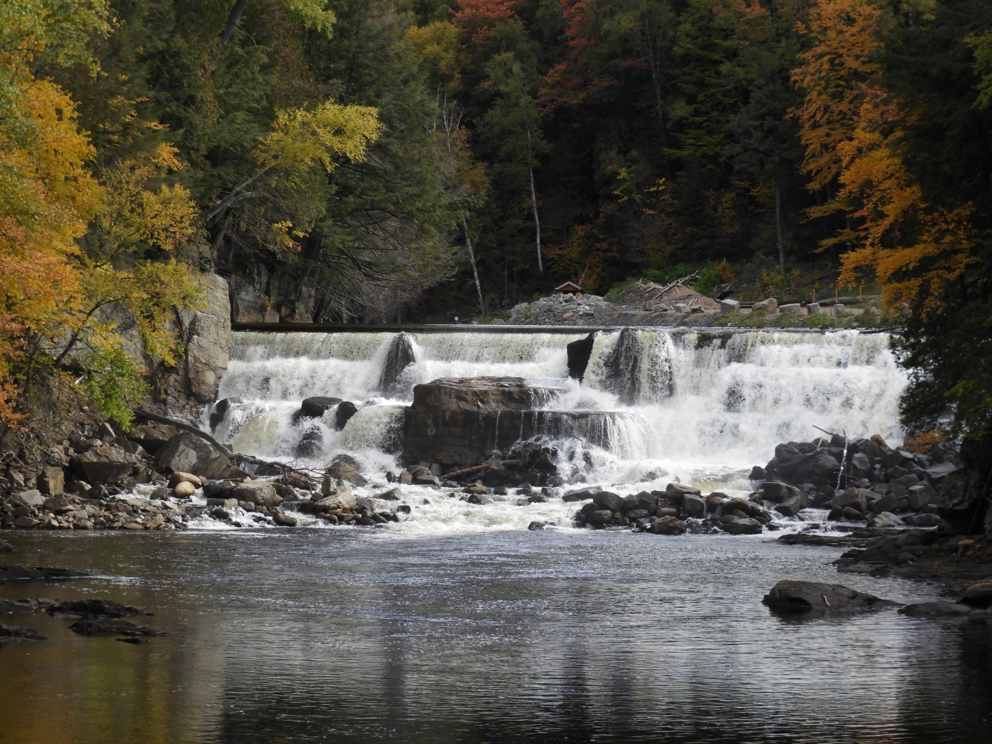 Canyon Sainte Anne northeast of Quebec City CN 24 of 57 (#0290)
