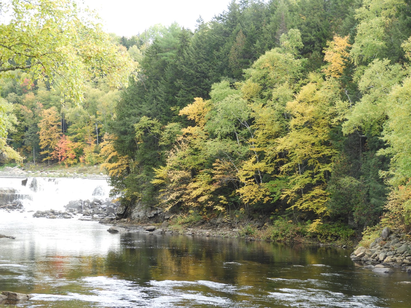Canyon Sainte Anne northeast of Quebec City CN 32 of 57 (#0298)