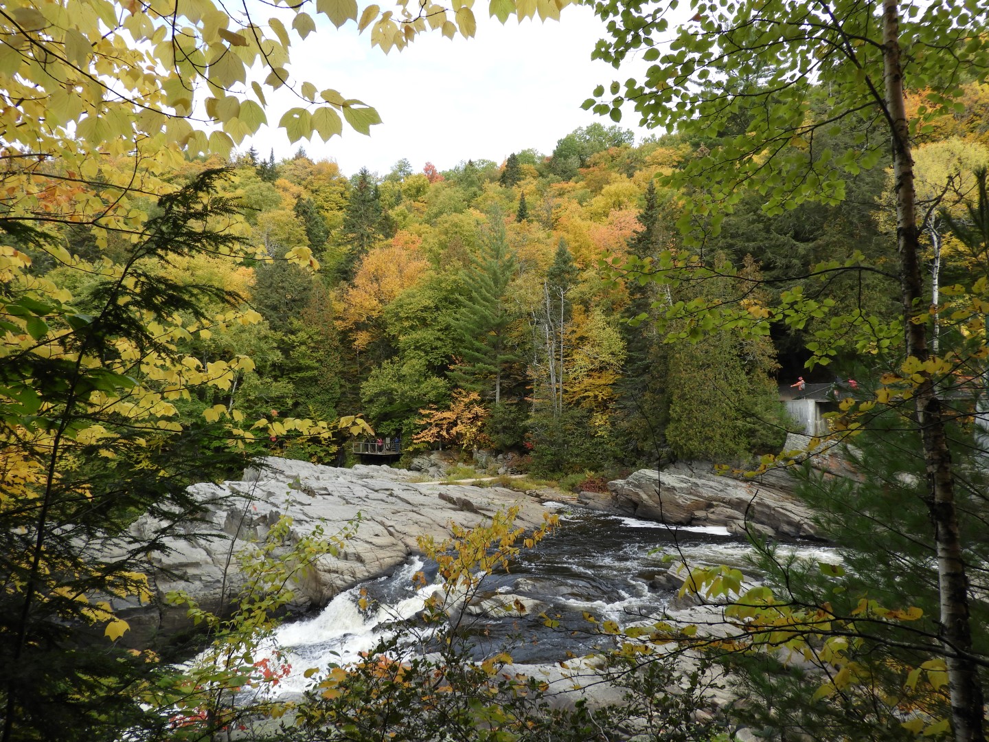 Canyon Sainte Anne northeast of Quebec City CN 39 of 57 (#0305)