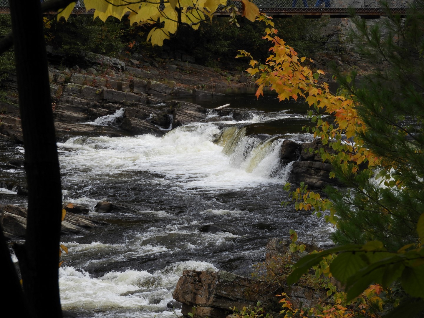 Canyon Sainte Anne northeast of Quebec City CN 54 of 57 (#0320)