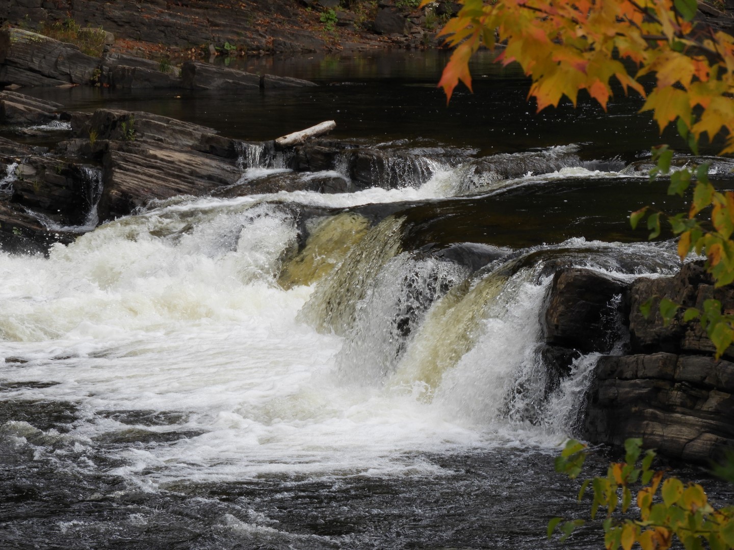 Canyon Sainte Anne northeast of Quebec City CN 55 of 57 (#0321)