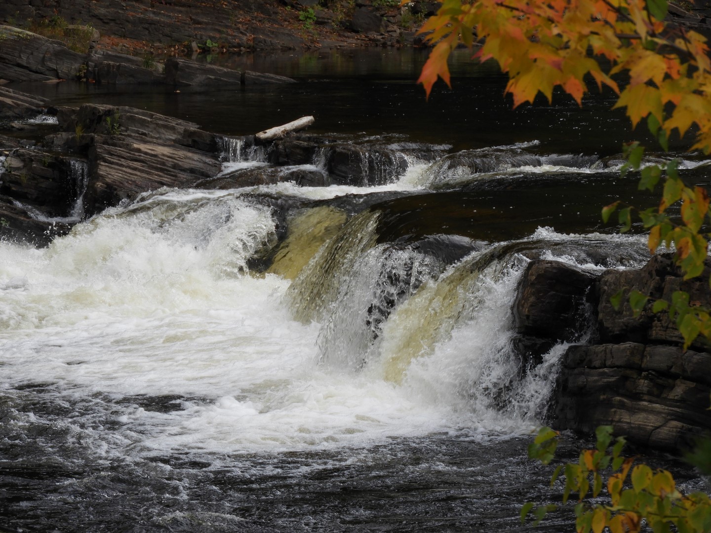 Canyon Sainte Anne northeast of Quebec City CN 56 of 57 (#0322)