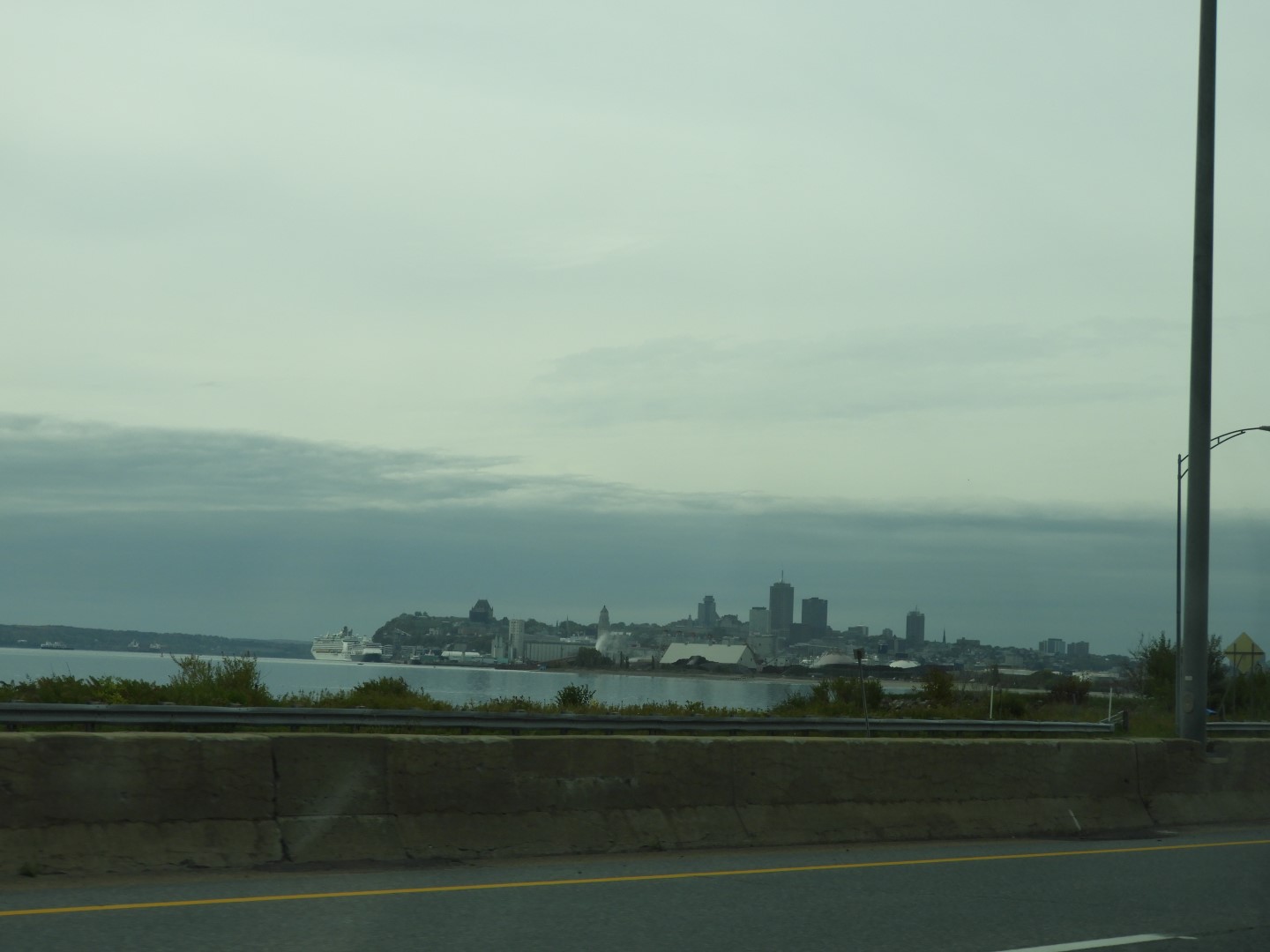 Looking-west skyline of Quebec City CN  1 of  5 (#0351)
